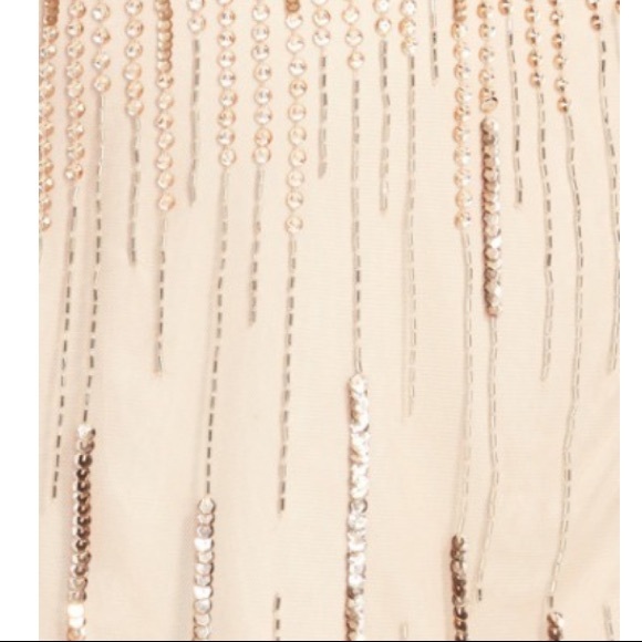 14W-24W Adrianna Papell Woman Size beaded dress - Picture 5 of 14